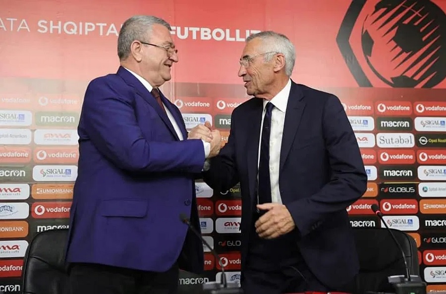 Albanian Football President Armand Duka says Christian Panucci will never  become a coach - Oculus News