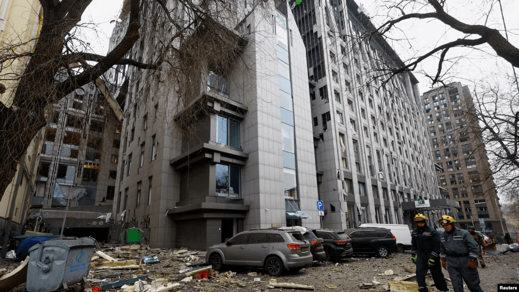 Gjashtë ambasada, përfshirë ate të Shqipërisë, Maqedonisë së Veriut dhe Malit të Zi, dëmtohen nga sulmi rus në&nbsp;Kiev