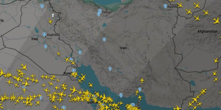 Fluturimet ndërkombëtare rikthehen pjesërisht në hapësirën ajrore të&nbsp;Iranit