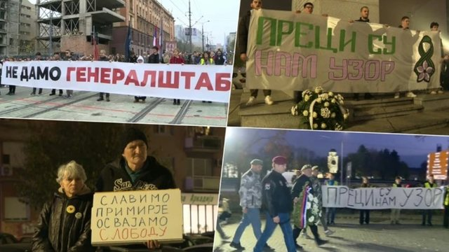 Protestë në Beograd, serbët kundër projektit të dhëndrit të&nbsp;Trump
