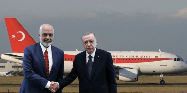 Dhurata e çuditshme/ Erdogan i fal Edi Ramës një avion&nbsp;Airbus