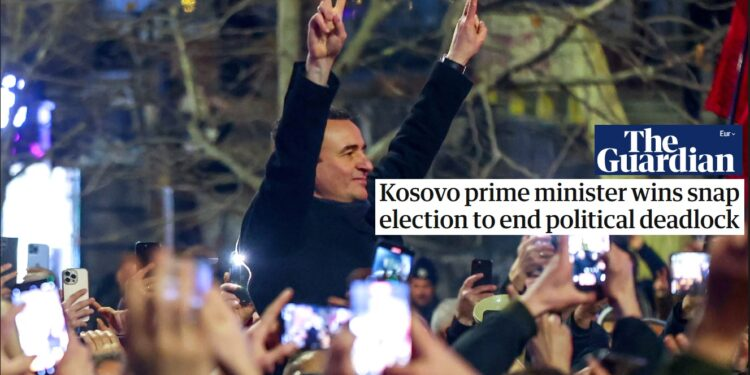 “The Guardian”: Fitorja e Kurtit, për t’i dhënë fund ngërçit&nbsp;politik