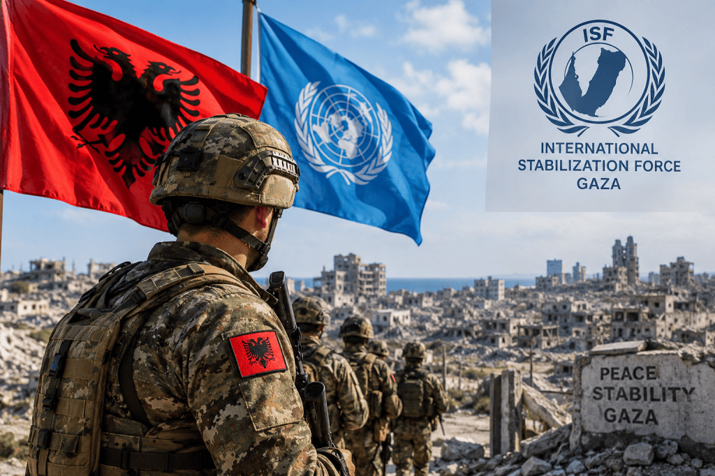 SHQIPËRIA DO TË MBËSHTESË OPERACIONET E SIGURISË NË GAZA, KOSOVA SHPREH GATISHMËRINË PËR TË DËRGUAR TRUPA