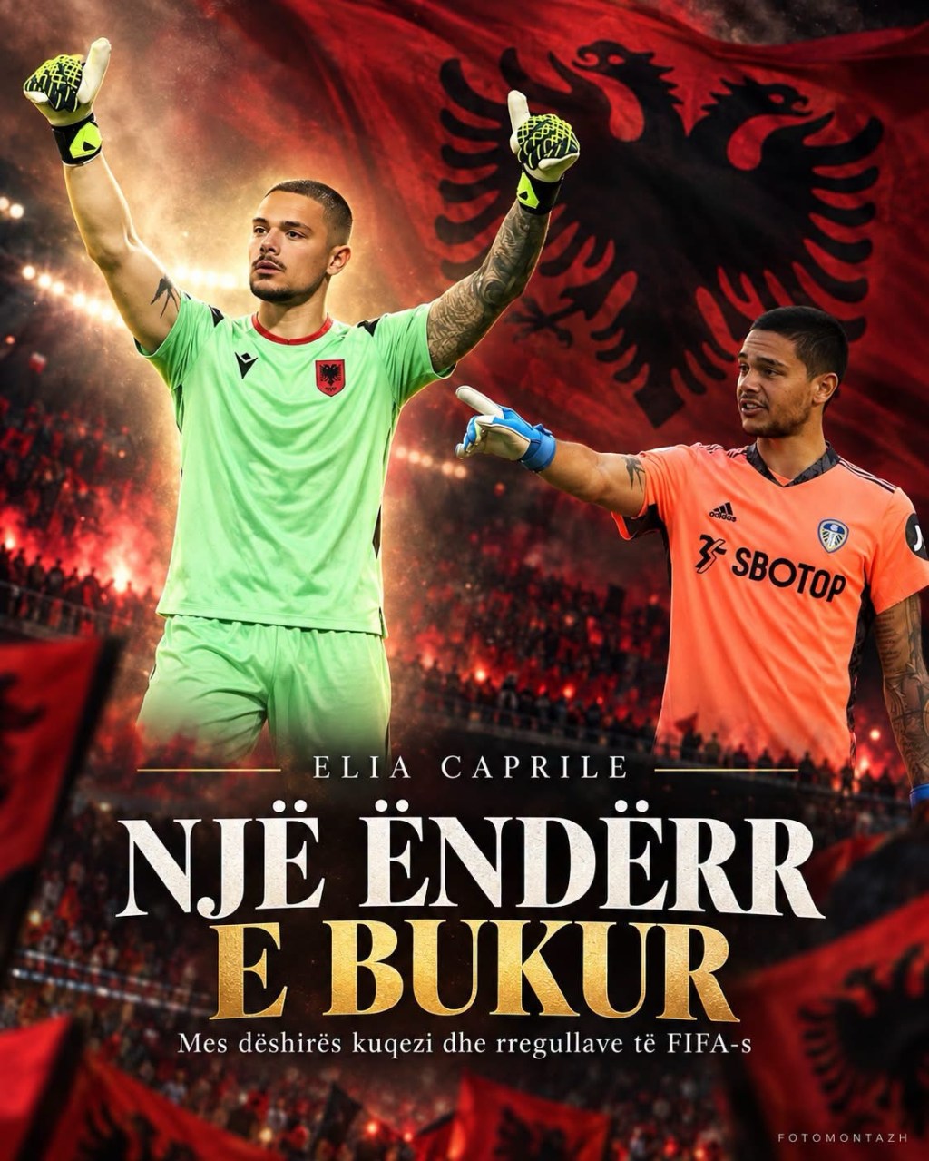 Elia Caprile DHE pasaporta&nbsp;shqiptare……